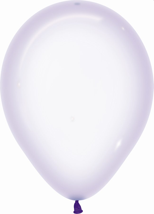Globo Latex R12 Sempertex Cristal Pastel Lila 30cm