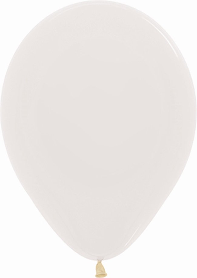 Globo Latex R12 Sempertex Premium Cristal 30cm En Bolsa De 12 Unidades