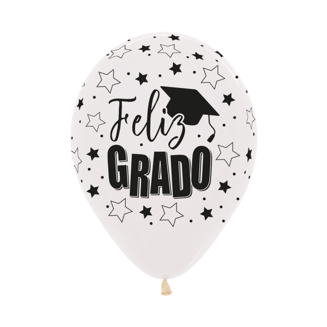 Globo Latex R12 Sempertex Cristal Feliz Grado 30cm***OFERTA DTO NO ACUMULABLE