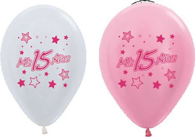 R12 - Rosado y Blanco- Fashion - Mis 15 años
