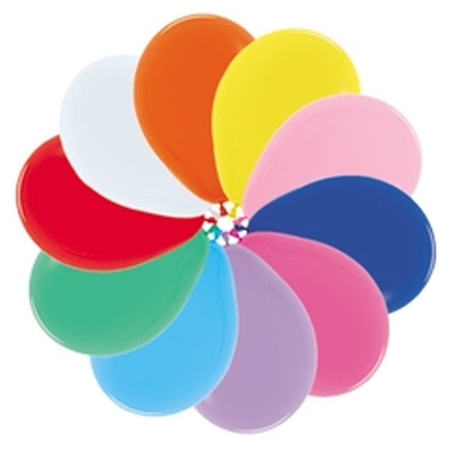 Globo Latex R18 Sempertex Fashion Surtido Colores 12-15-20-30-40-61 / 45cm  En Bolsa De 25 Unidades