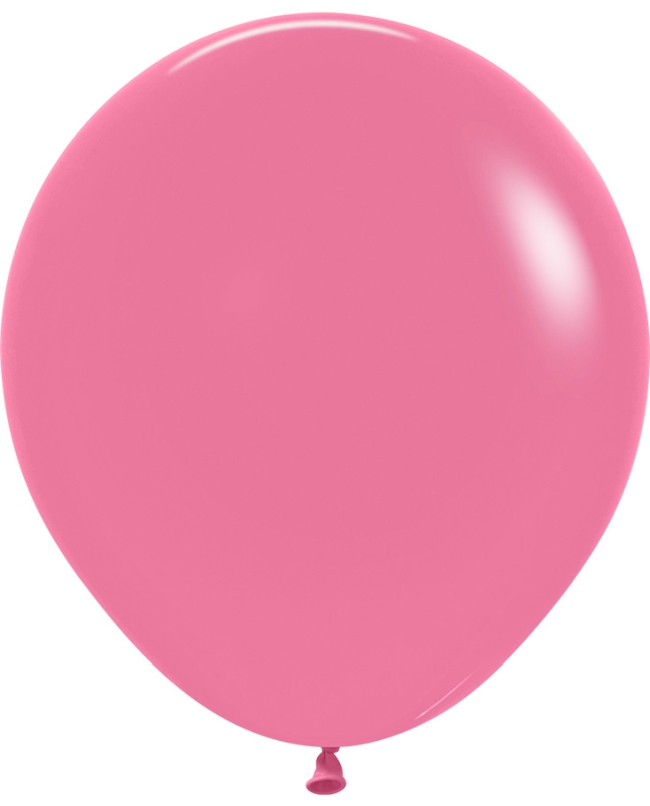 Globo Latex R18 Sempertex Fashion Solido Nuevo Rosa 45cm En Bolsa De 15 Unidades