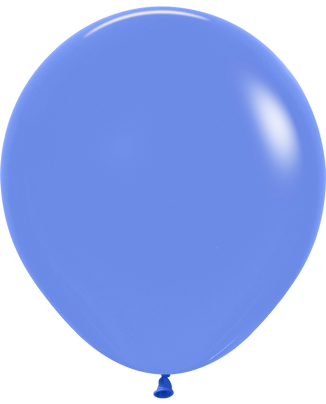 Globo Latex R18 Sempertex Fashion Solido Nuevo Azul Hortensia 45cm En Bolsa De 15 Unidades