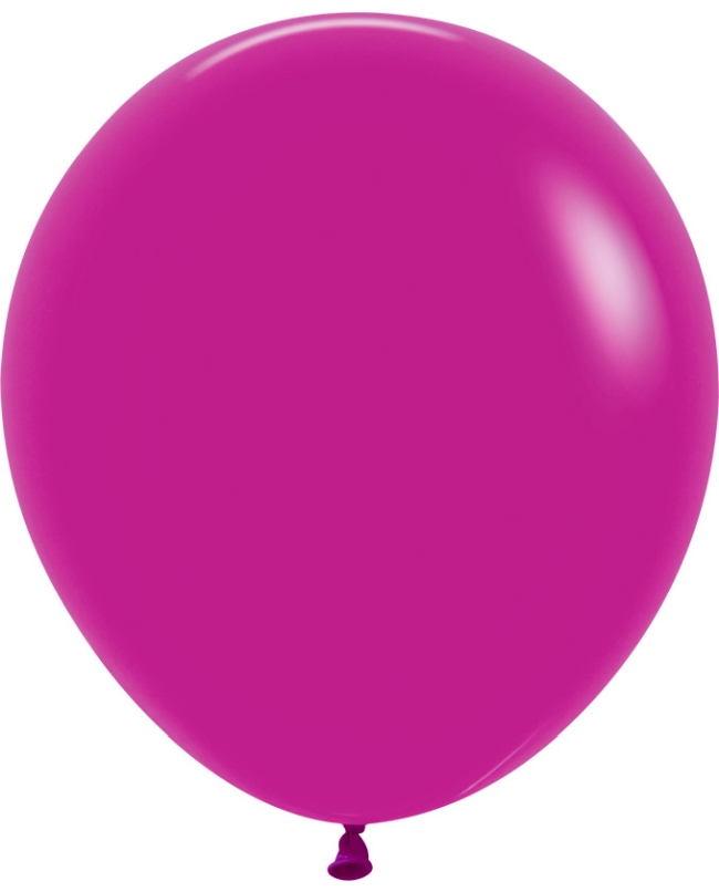 Globo Latex R18 Sempertex Fashion Orquidea Morada 45cm En Bolsa De 15 Unidades