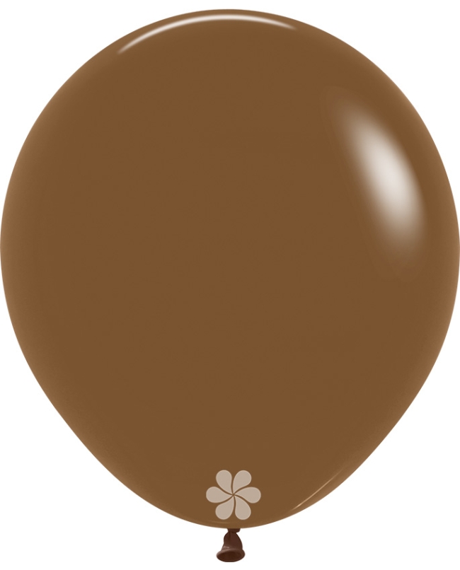 Globo Latex R18 Sempertex Fashion Solido Nuevo Moca 45cm En Bolsa De 15 Unidades