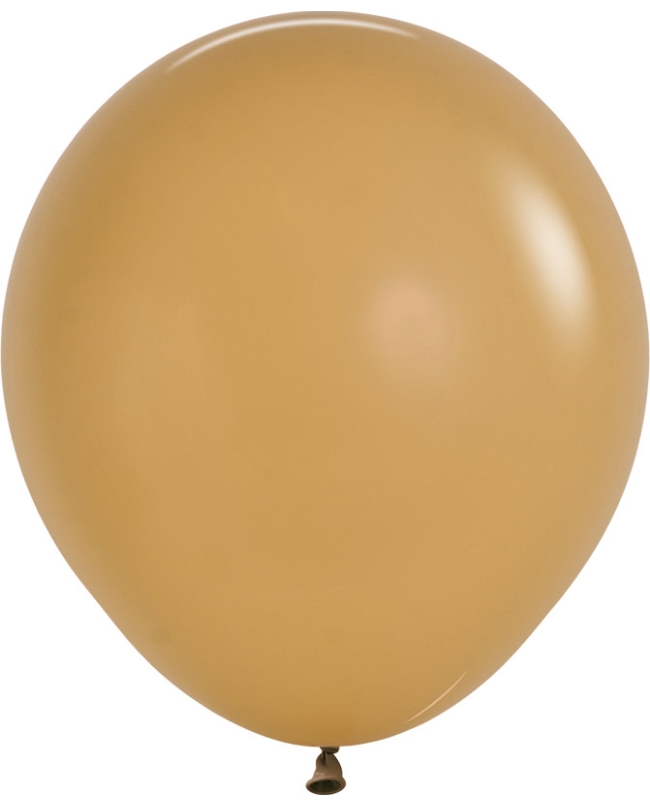 Globo Latex R18 Sempertex Fashion Solido Latte 45cm En Bolsa De 15 Unidades