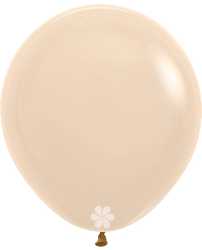 Globo Latex R18 Sempertex Pastel Nude 45cm En Bolsa De 15 Unidades