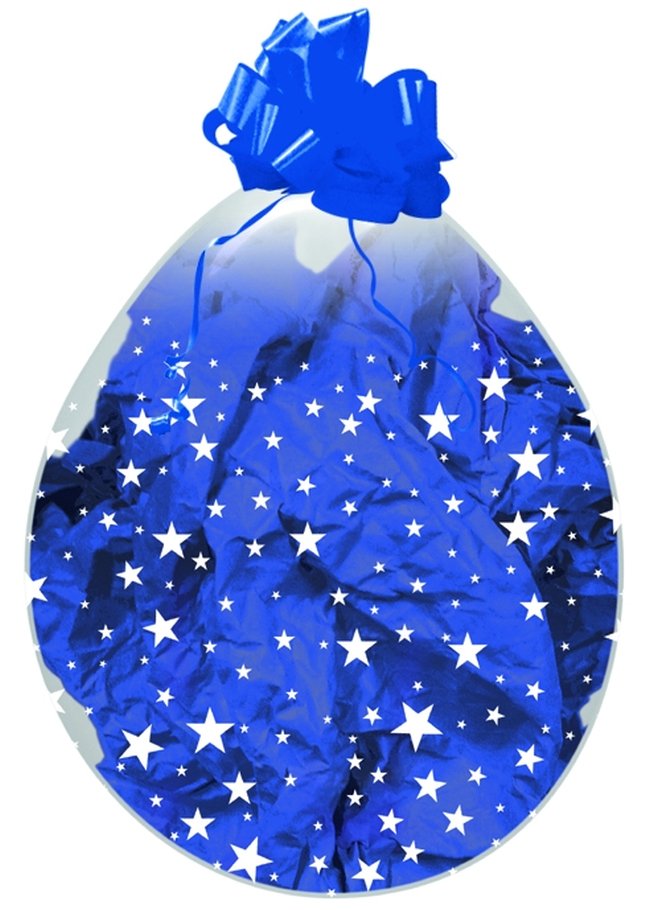 Globo Latex R18 Sempertex Stuffing Estrellas 45cm En Bolsa De 25 Unidades