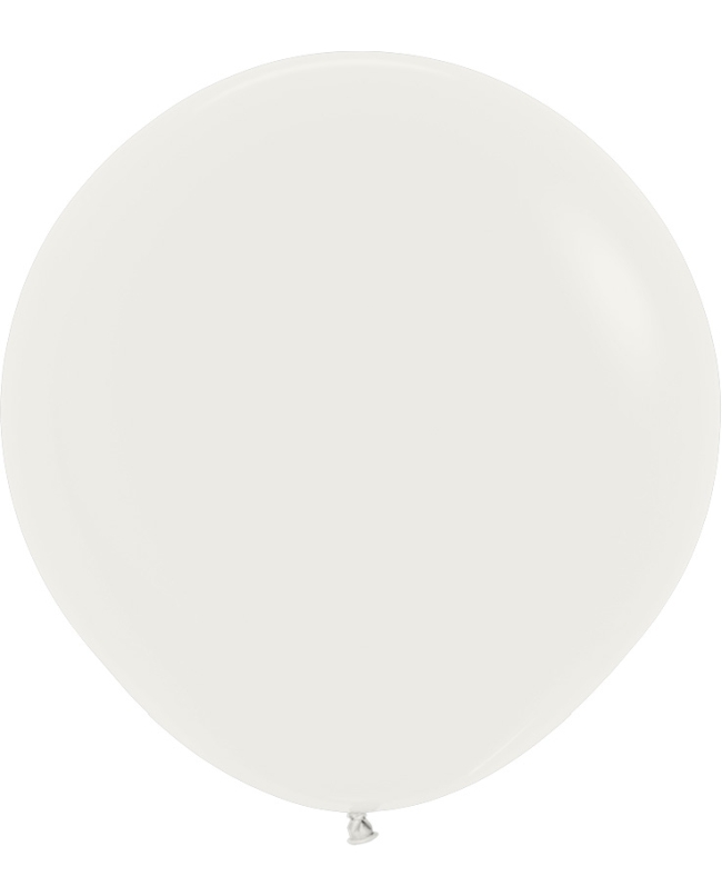 Globo Latex R24 Sempertex Fashion Blanco Almendra 60cm