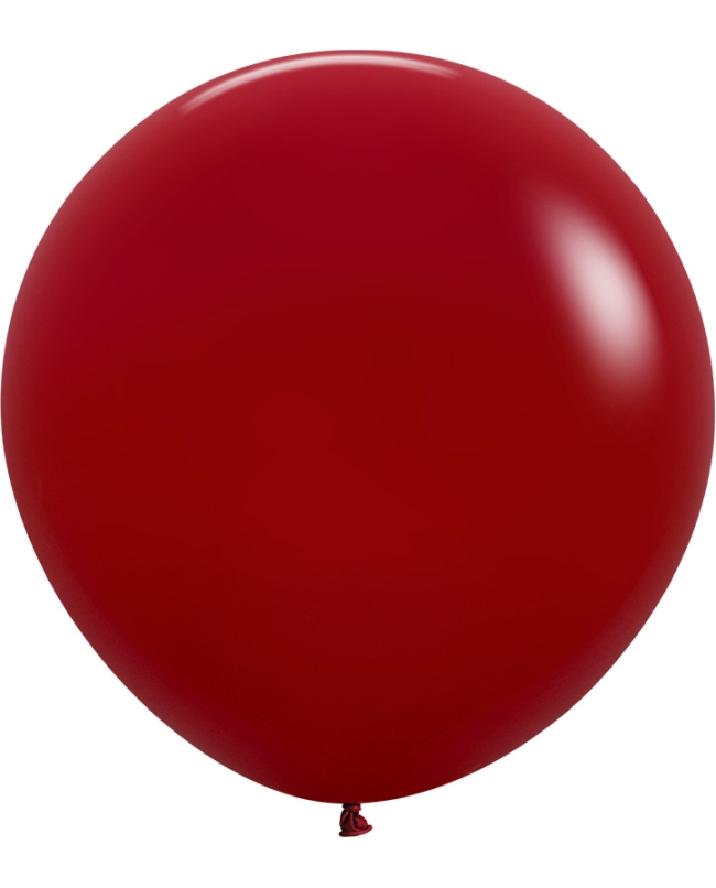 Globo Latex R24 Sempertex Fashion Nuevo Rojo Imperial 60cm