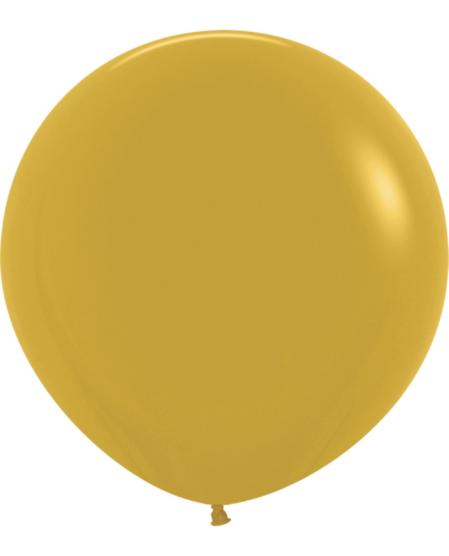 Globo Latex R24 Sempertex Fashion Mostaza 60cm