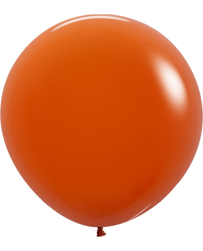 Globo Latex R24 Sempertex Fashion Naranja Cobrizo 60cm