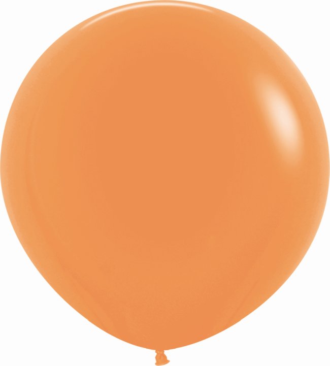 Globo Latex R24 Sempertex Neon Naranja 60cm