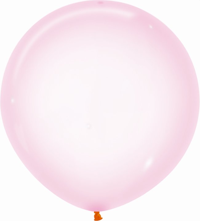 Globo Latex R24 Sempertex Cristal Pastel Rosado / 60cm