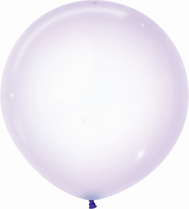 Globo Latex R24 Sempertex Cristal Pastel Lila / 60cm