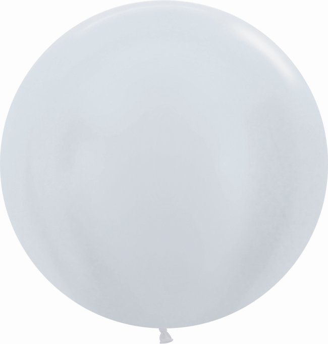 Globo Latex R24 Sempertex Satin Blanco 60cm