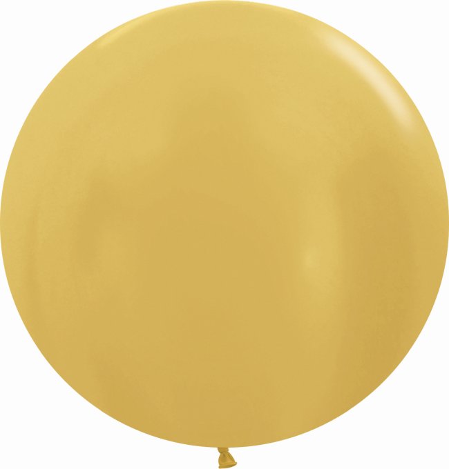 Globo Latex R24 Sempertex Metal Oro 60cm