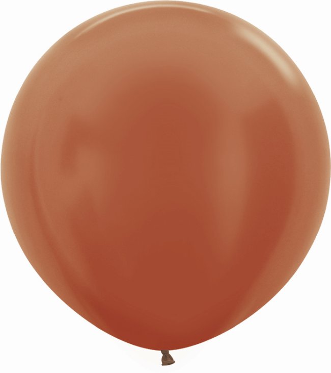 Globo Latex R24 Sempertex Metal Cobre 60cm