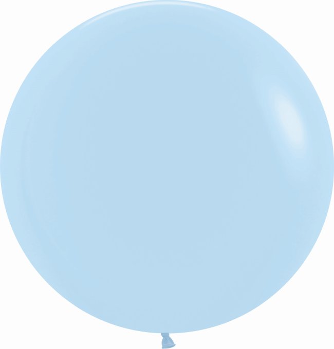 Globo Latex R24 Sempertex Pastel Azul 60cm