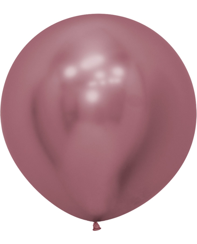 Globo Latex R24 Sempertex Reflex Rosado 60cm