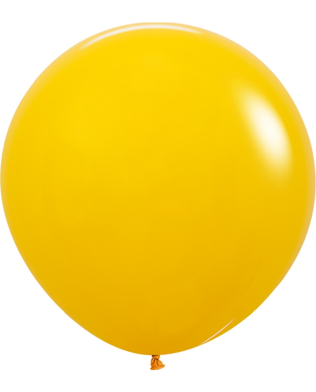Globo Latex R36 Sempertex Fashion Solido Amarillo Miel 91,5cm