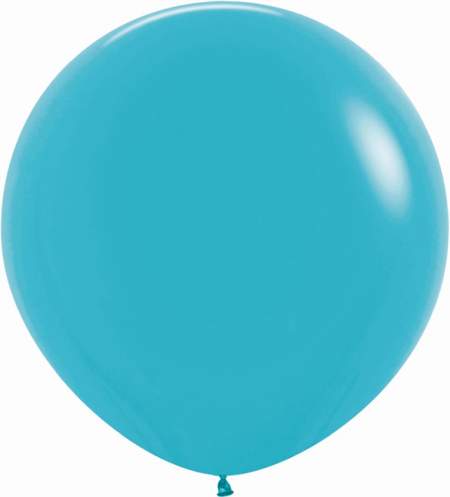 Globo Latex R36 Sempertex Fashion Solido Azul Caribe 91,5cm