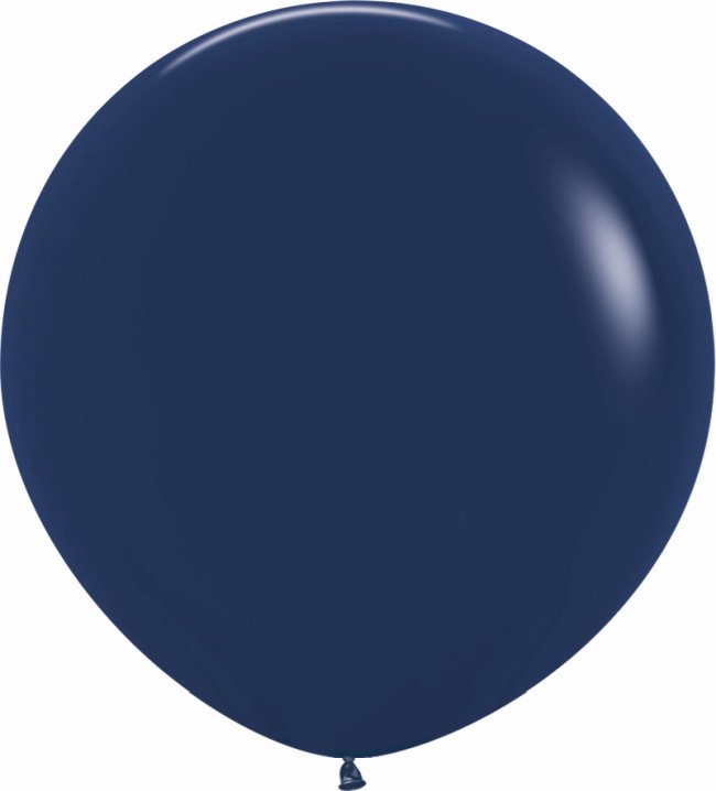 Globo Latex R36 Sempertex Fashion Solido Azul Naval 91,5cm