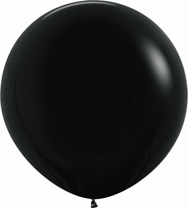 Globo Latex R36 Sempertex Fashion Solido Negro 91,5cm