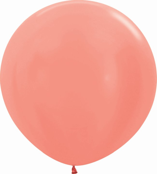 Globo Latex R36 Sempertex Metal Rosa Dorado 91,5cm