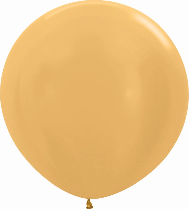 Globo Latex R36 Sempertex Metal Dorado 91,5cm