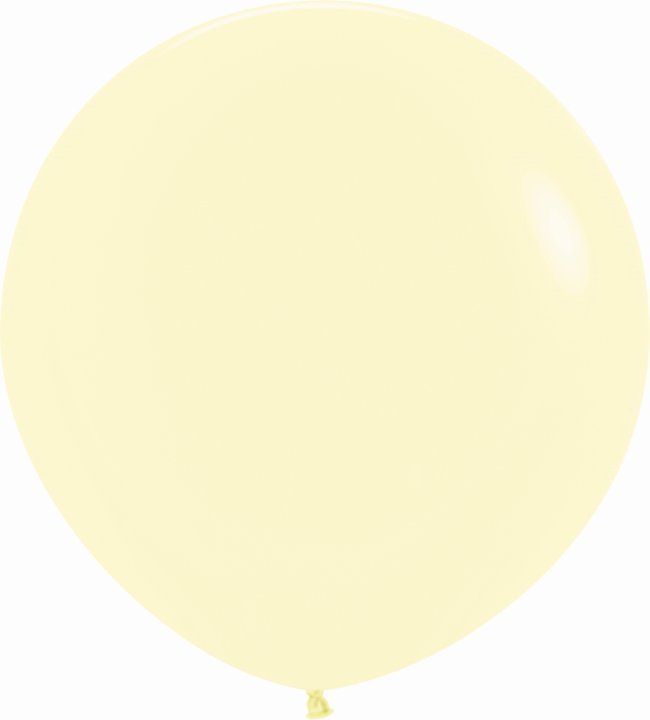 Globo Latex R36 Sempertex Pastel Amarillo 91,5cm