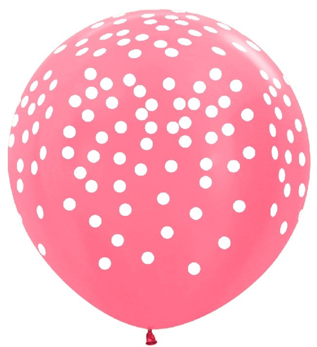 Globo Latex R36 Sempertex Metal Rosa Dorado Confetti 91,5cm ***OFERTA DTO NO ACUMULABLE