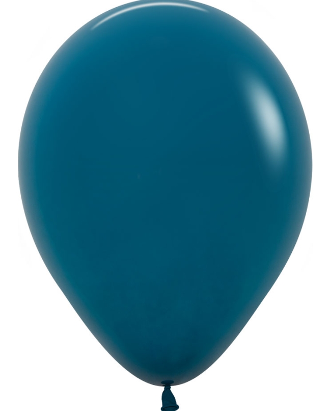 Globo Latex R5 Sempertex Fashion Solido Nuevo Turquesa 13cm