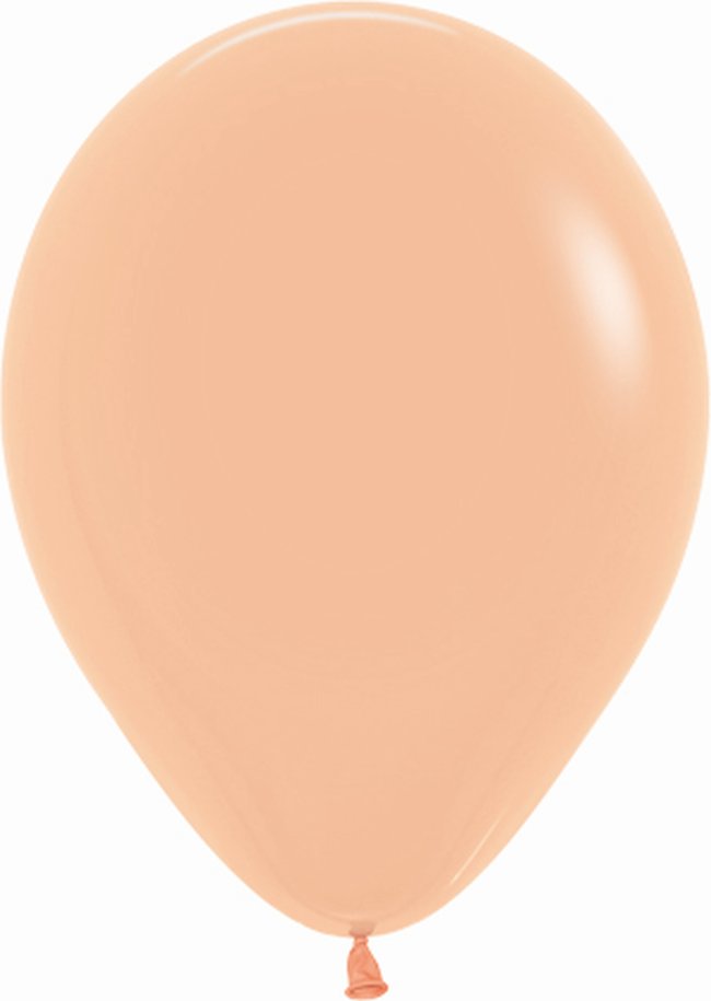 Globo Latex R5 Sempertex Fashion Solido Durazno 13cm