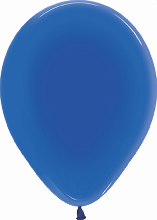 Globo Latex R5 Sempertex Cristal Azul 13cm