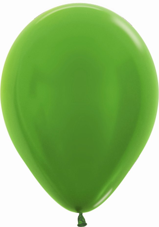 Globo Latex R5 Sempertex Metal Verde Lima 13cm