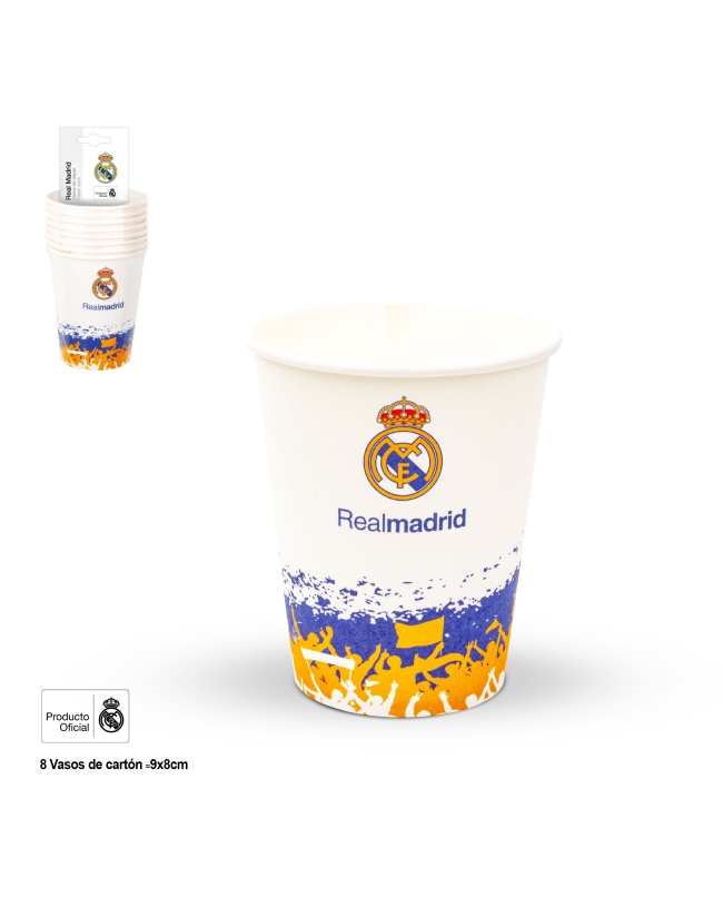 Vasos Real Madrid Aficion ***OFERTA DTO NO ACUMULABLE