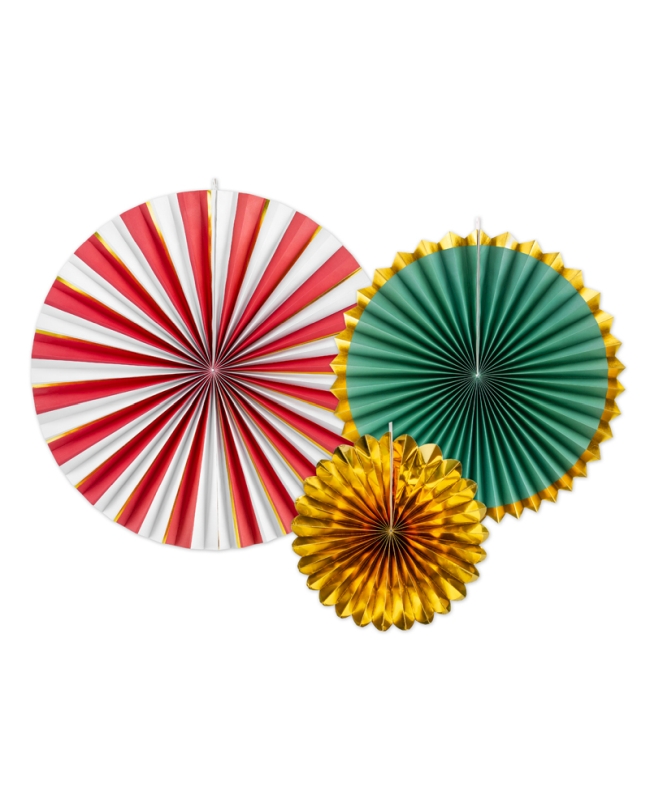 Decoracion Colgante Abanico 26-43cm ***OFERTA DTO NO ACUMULABLE