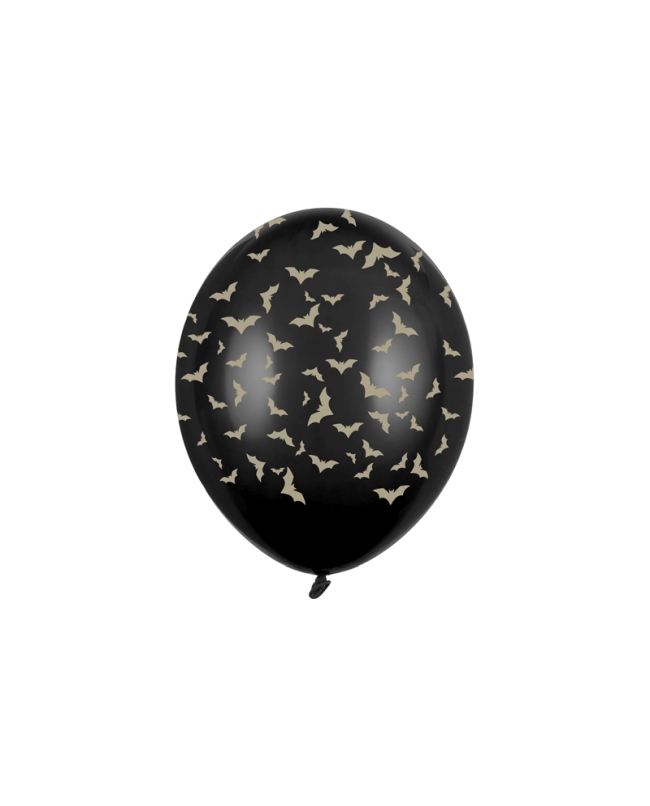 Globos Latex 30cm Murcielagos Negro Pastel ***OFERTA DTO NO ACUMULABLE