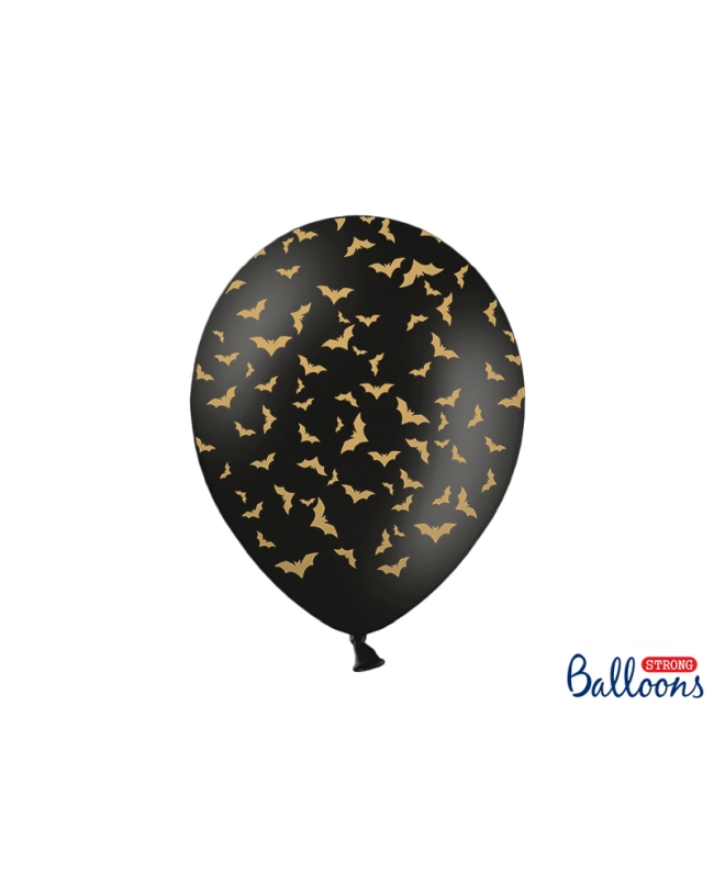 Globos Latex 30cm Murcielagos Negro Pastel ***OFERTA DTO NO ACUMULABLE