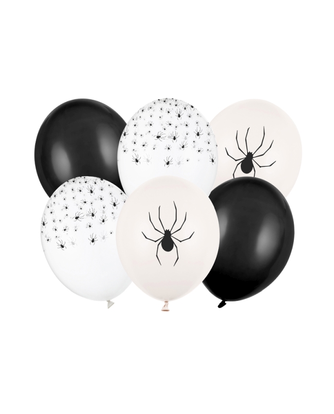 Globos Latex 30cm Arañas ***OFERTA DTO NO ACUMULABLE