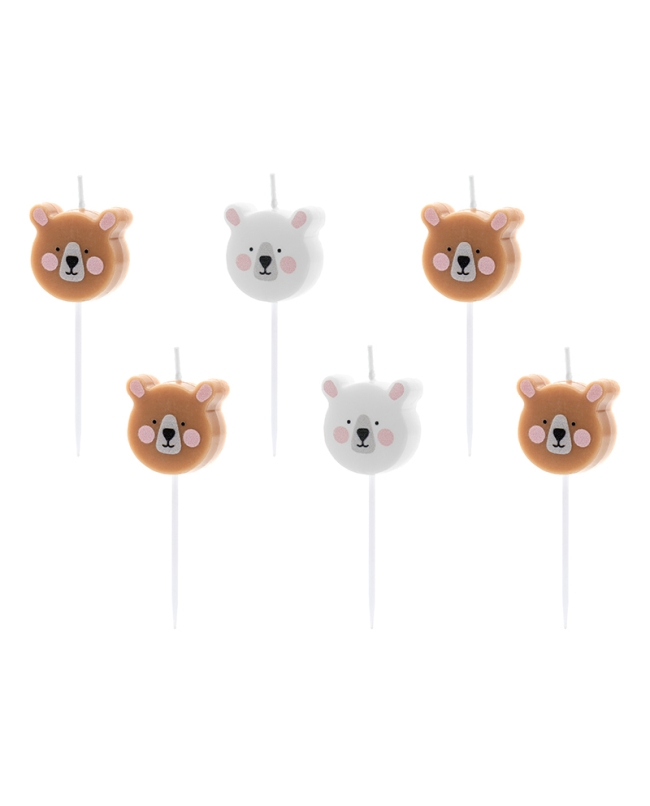 Velas Ositos 3cm ***OFERTA DTO NO ACUMULABLE