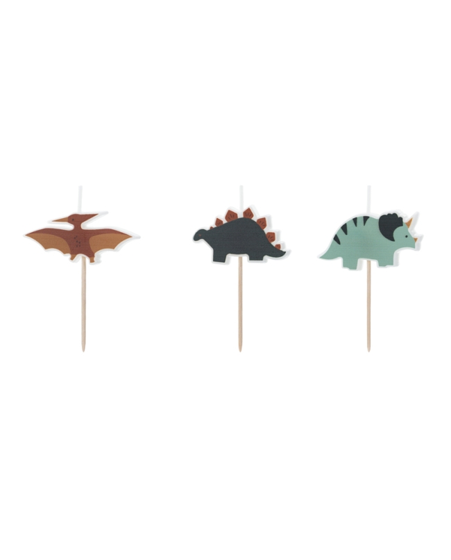 Velas Dinosaurios 3cm ***OFERTA DTO NO ACUMULABLE