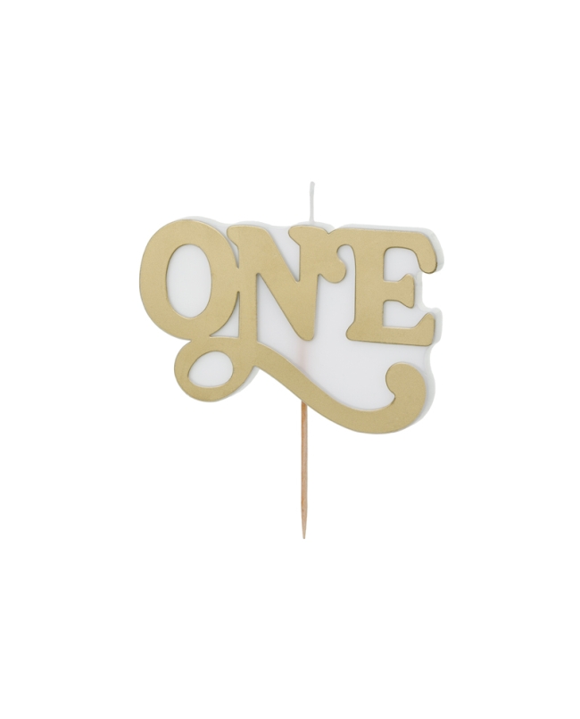 Vela One Oro 3,8X6,5cm ***OFERTA DTO NO ACUMULABLE