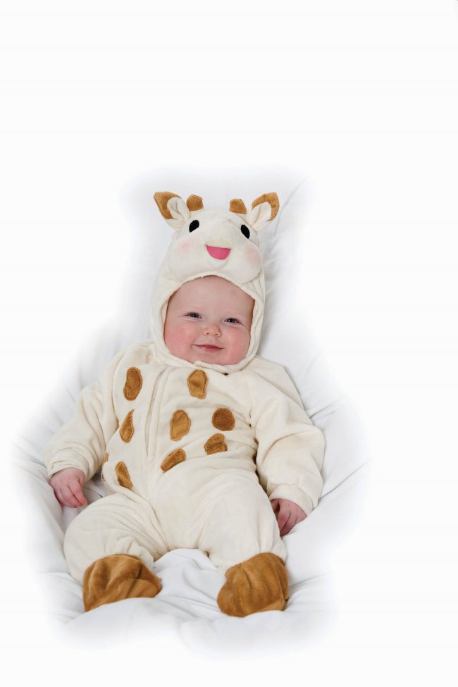 DISFRAZ BEBE SOPHIE LA JIRAFA:PLUSH ROMPER mes *DESCUENTO NO ACUMULABLE