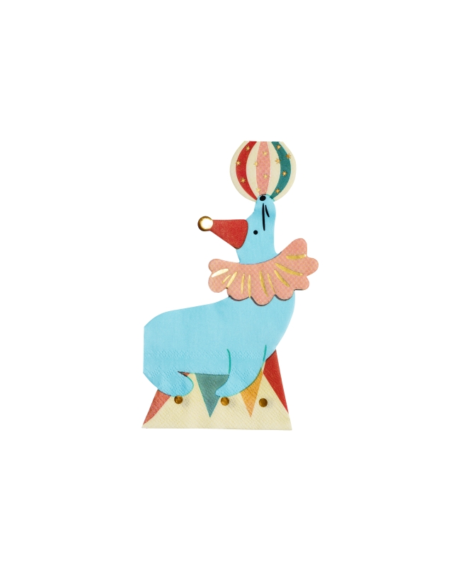 Servilletas Forma Foca 11 X 17cm ***OFERTA DTO NO ACUMULABLE