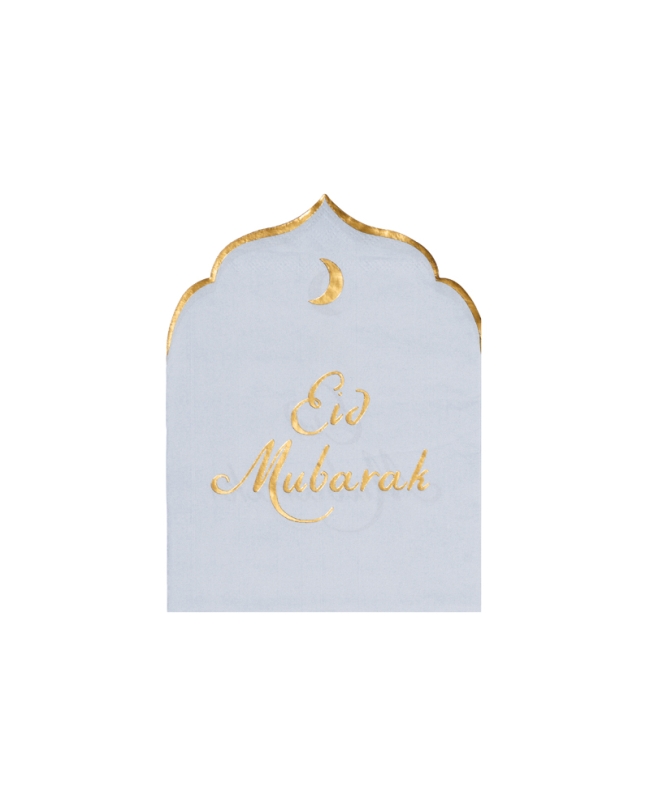 Servilletas Forma Eid Mubarak 16X13,5cm ***OFERTA DTO NO ACUMULABLE