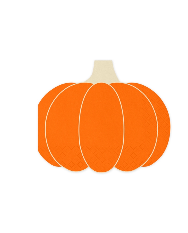 Servilletas Forma Calabaza 16X13cm ***OFERTA DTO NO ACUMULABLE