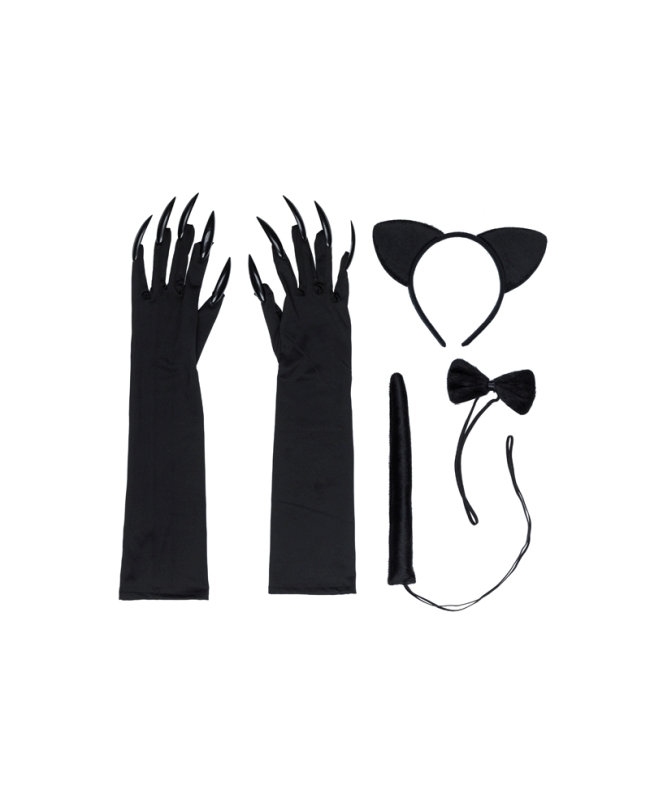 Acc. Disfraz Gato Negro Talla Adulto ***OFERTA DTO NO ACUMULABLE