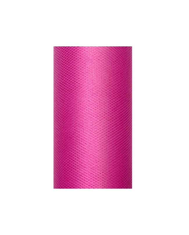 Tul Liso Fucsia 15cmx9M ***OFERTA DTO NO ACUMULABLE